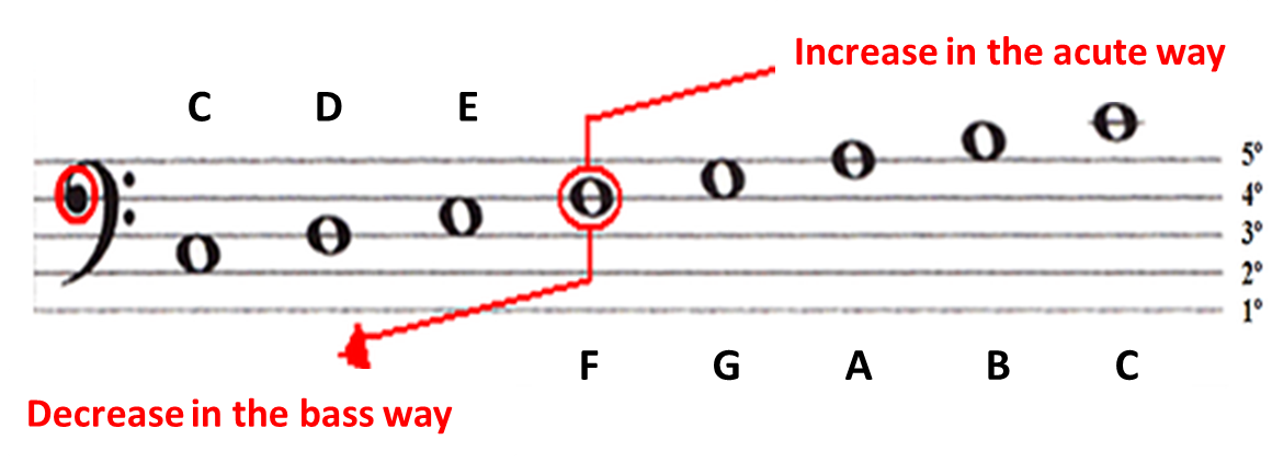 Bass Clef Notes Chart