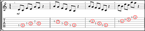 target notes descending diatonic approximation