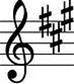 key signature example