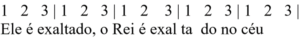 3-4 time signature