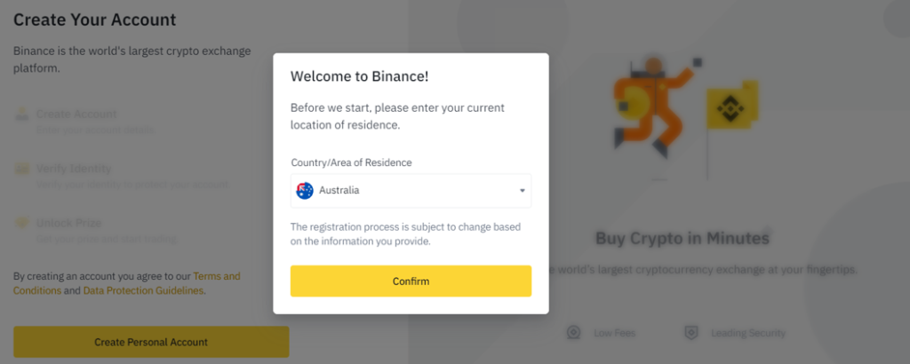 Welcome to Binance Australia