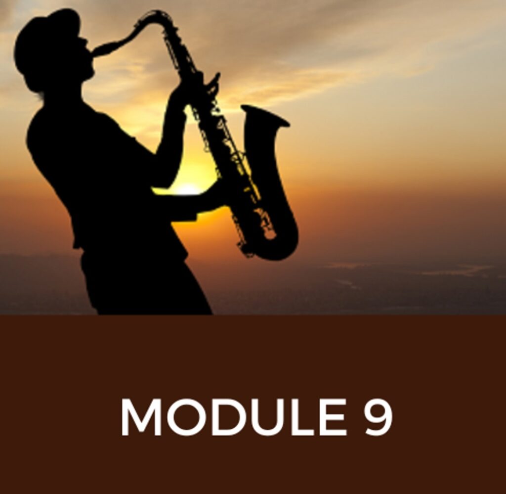 module 9-  saxophone illustration